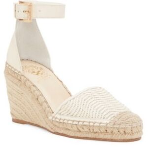 Vince Camuto Valissa Espadrille Wedge Heel Sandal Size 8